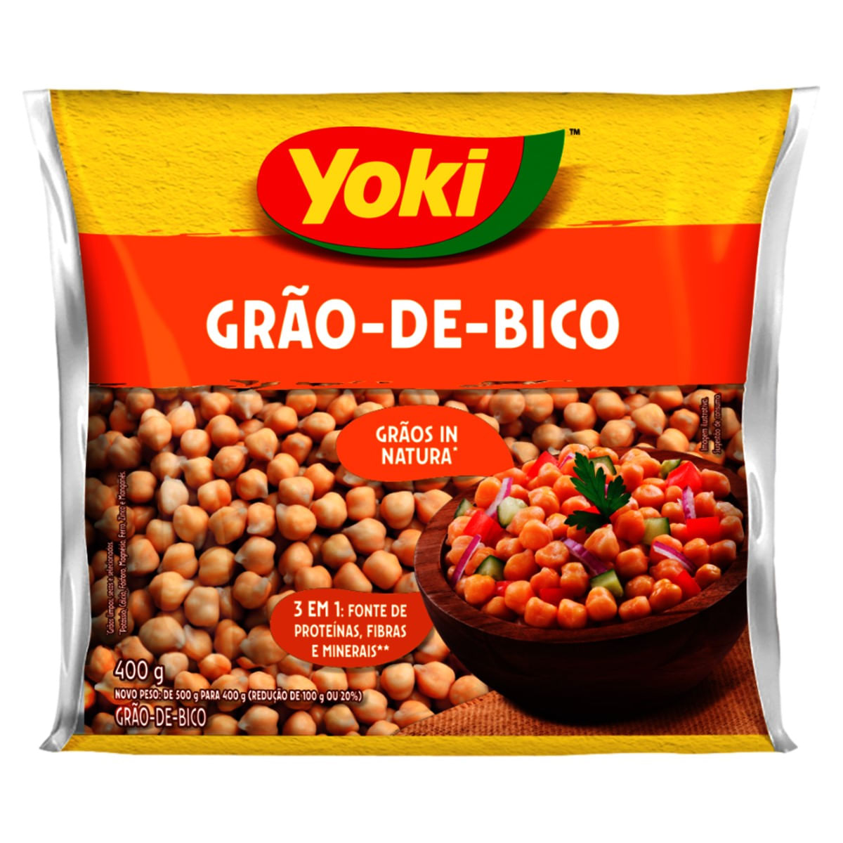 Grão-de-Bico Yoki 400g