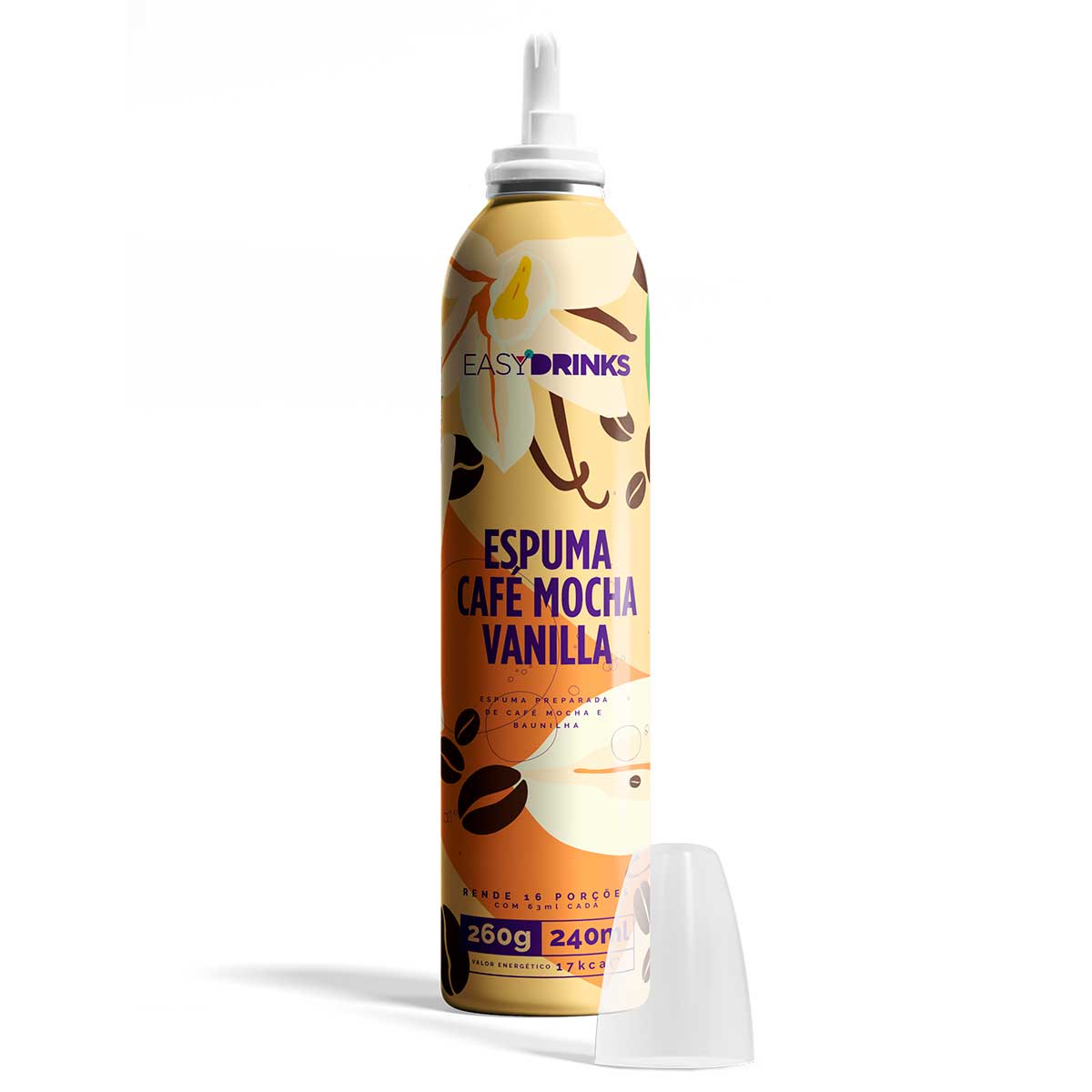 Espuma de Café Mocha & Vanilla Easy Drinks 260g