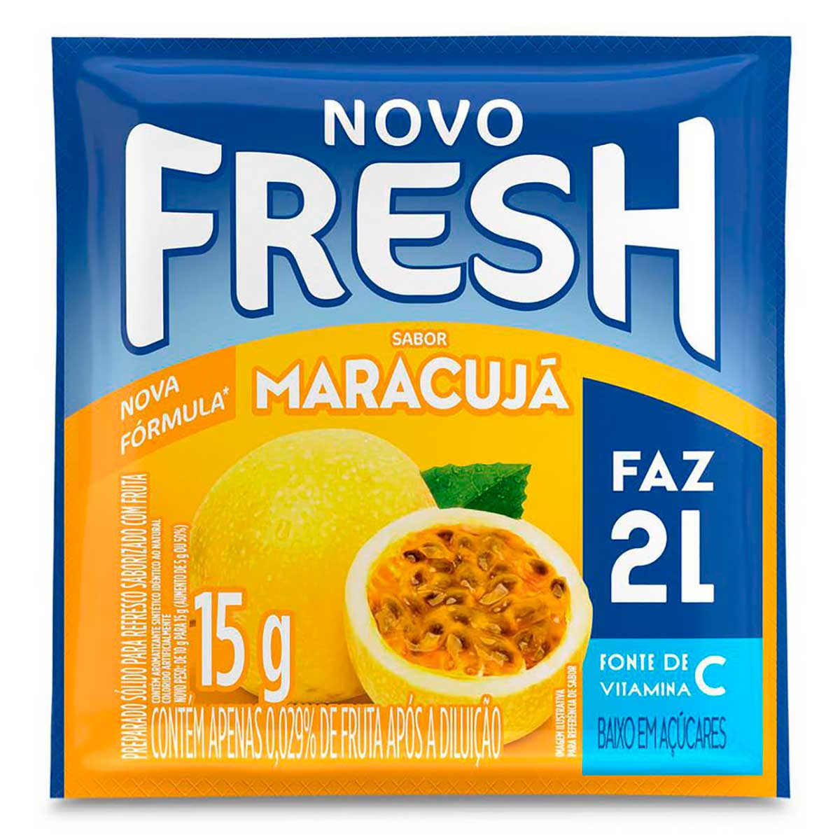 Refresco em pó Fresh Maracujá 15g