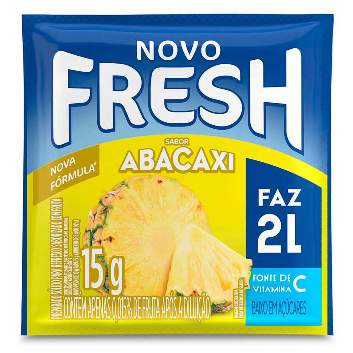 Refresco em pó Fresh Abacaxi 15g