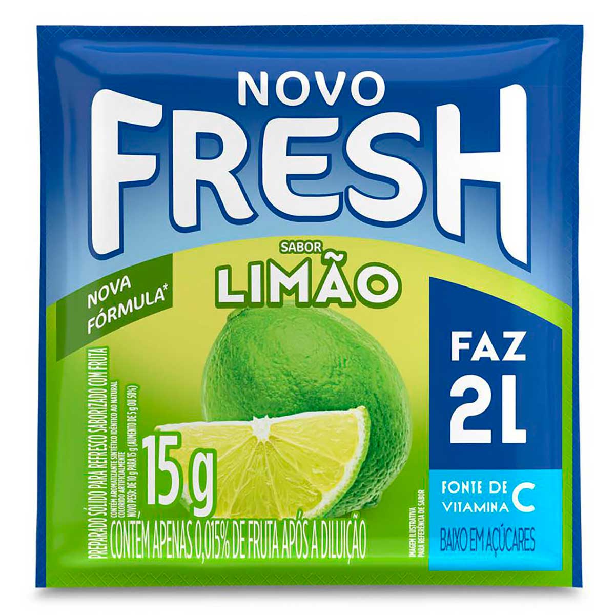 Refresco em pó Fresh Limão 15g