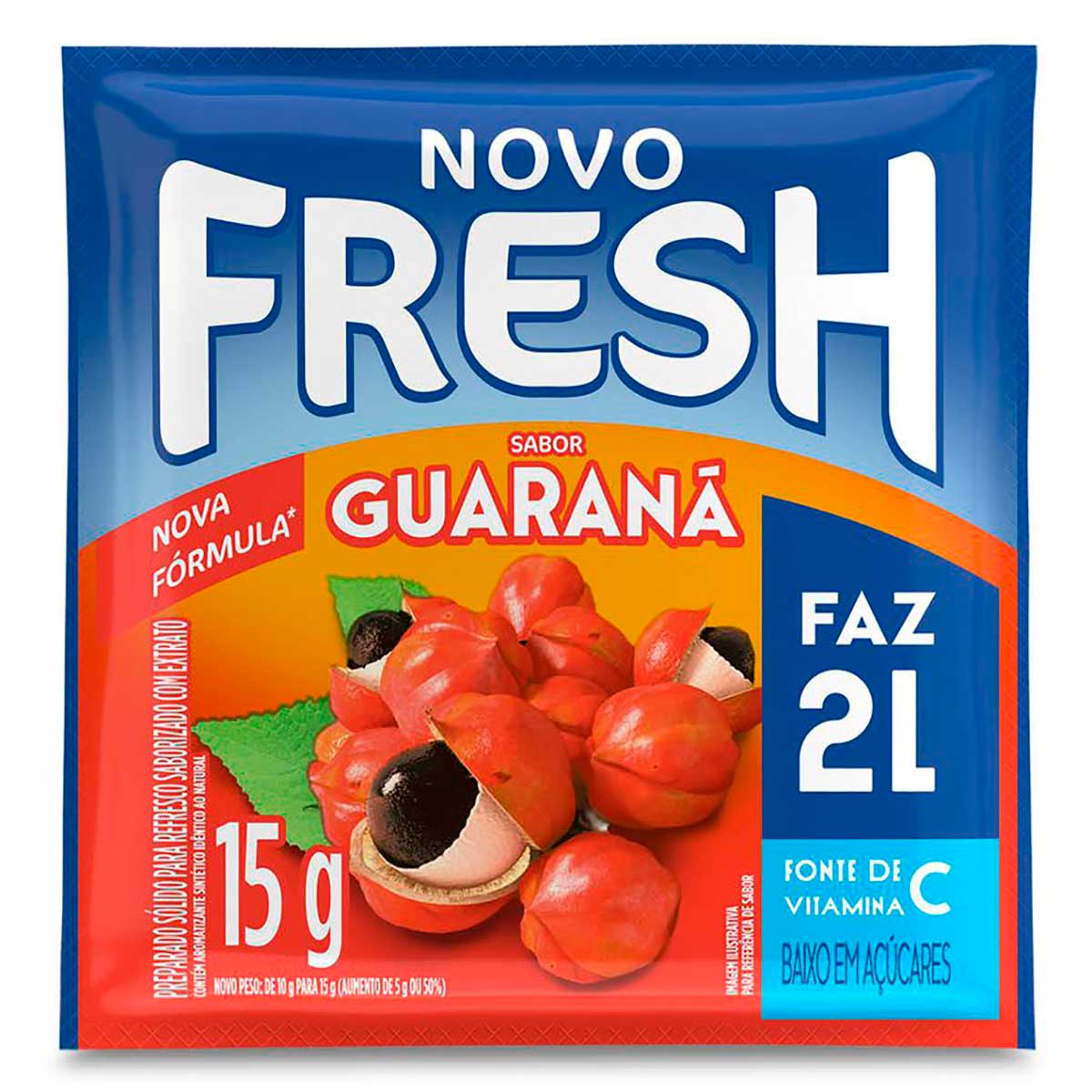 Refresco em pó Fresh Guaraná 15g