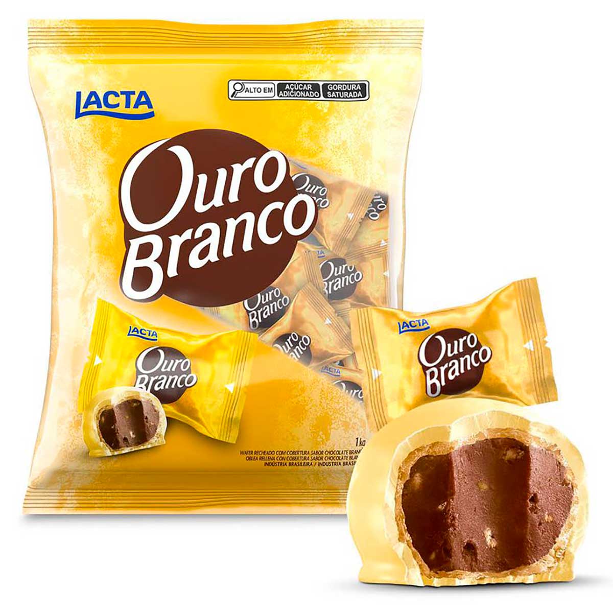 Chocolate Ouro Branco Pacote 1Kg