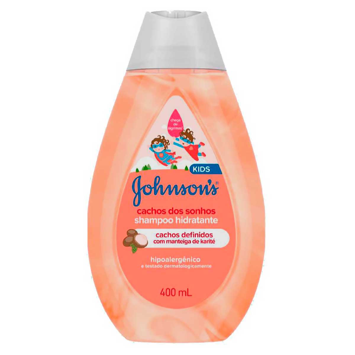 Shampoo Infantil Johnson's Baby Cachos Definidos 400ml