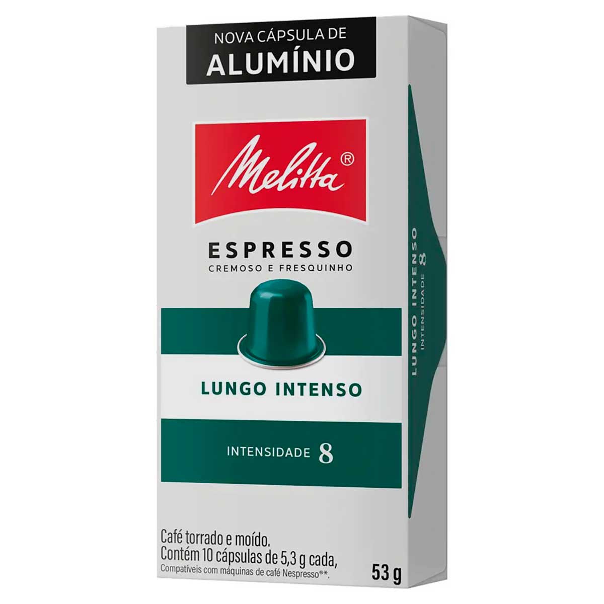 Café Espresso Melitta Lungo Intenso 10 Cápsulas