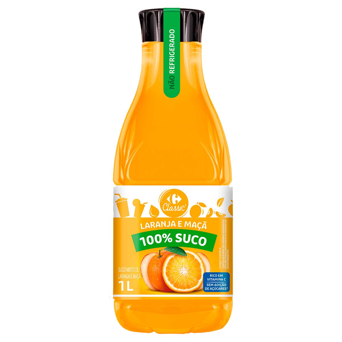 Suco Misto de Laranja e Maçã Carrefour Classic 1L