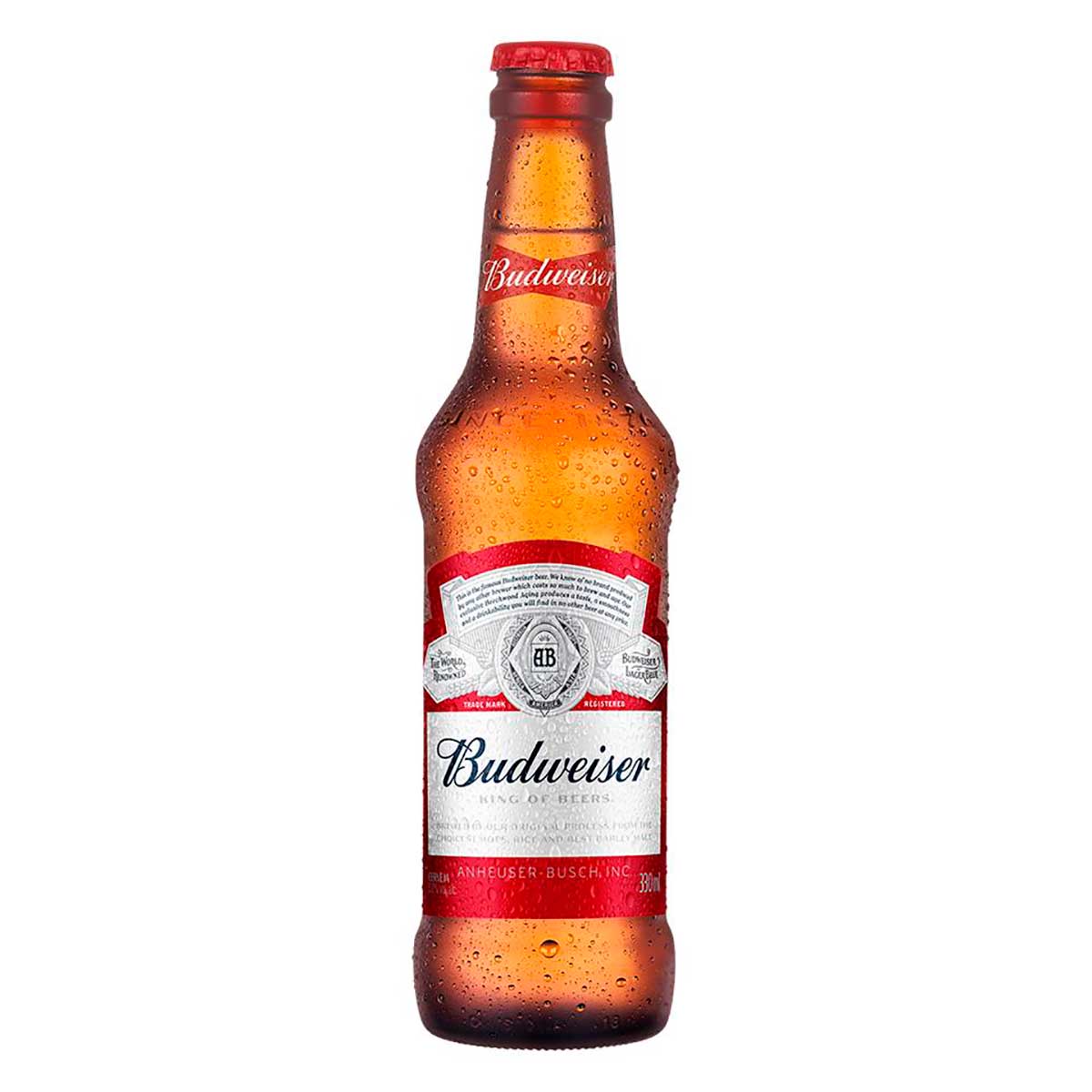 Cerveja Budweiser American Lager 330ml Long Neck