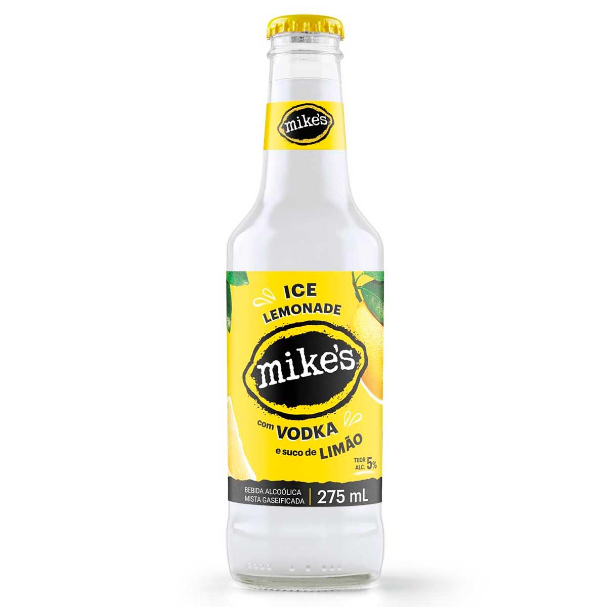 Drink Pronto Mike's Ice Limão 275ml Long Neck