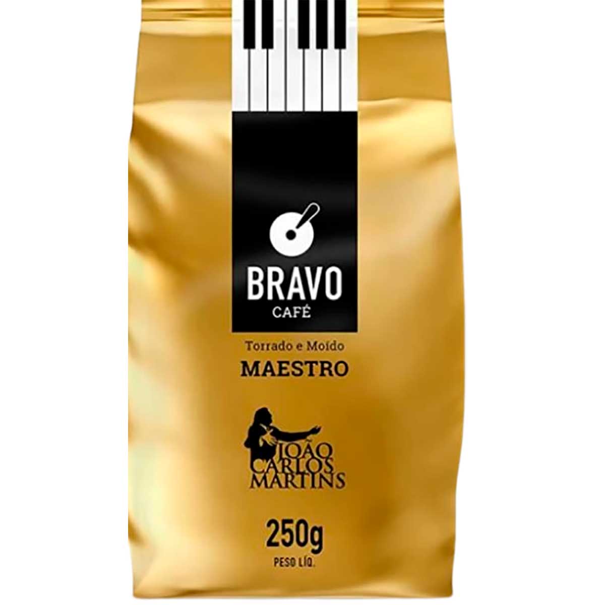 Cafe Torrado e Moído Tenor Bravo 250g