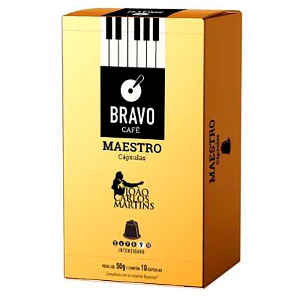 Café Maestro Bravo 10 Cápsulas