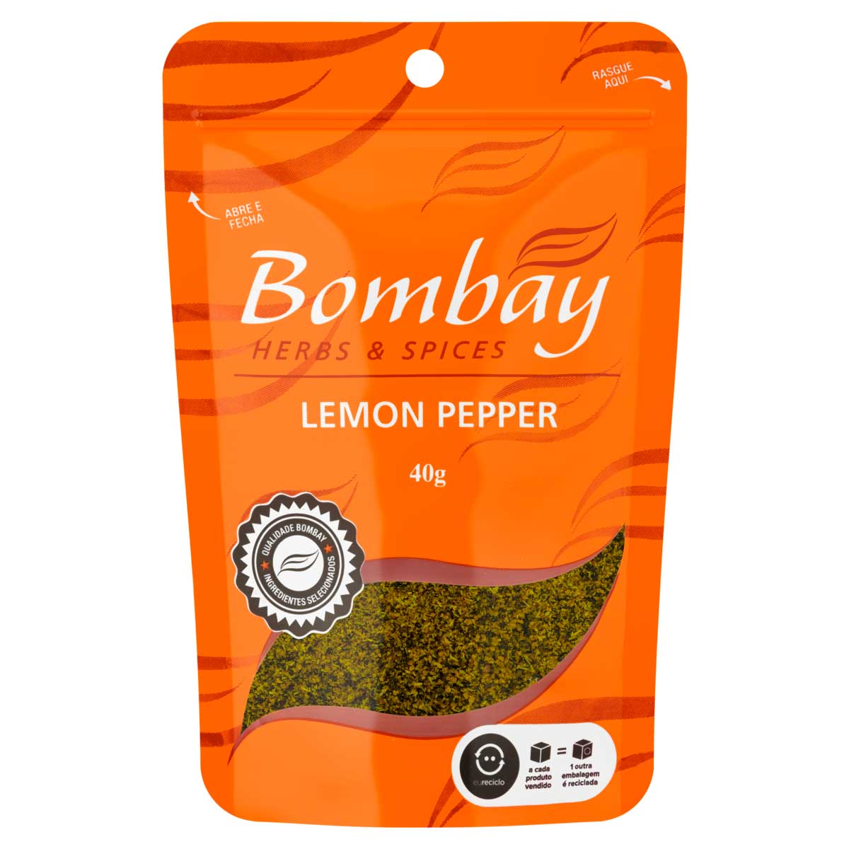 Lemon Pepper Bombay Sachê 40g