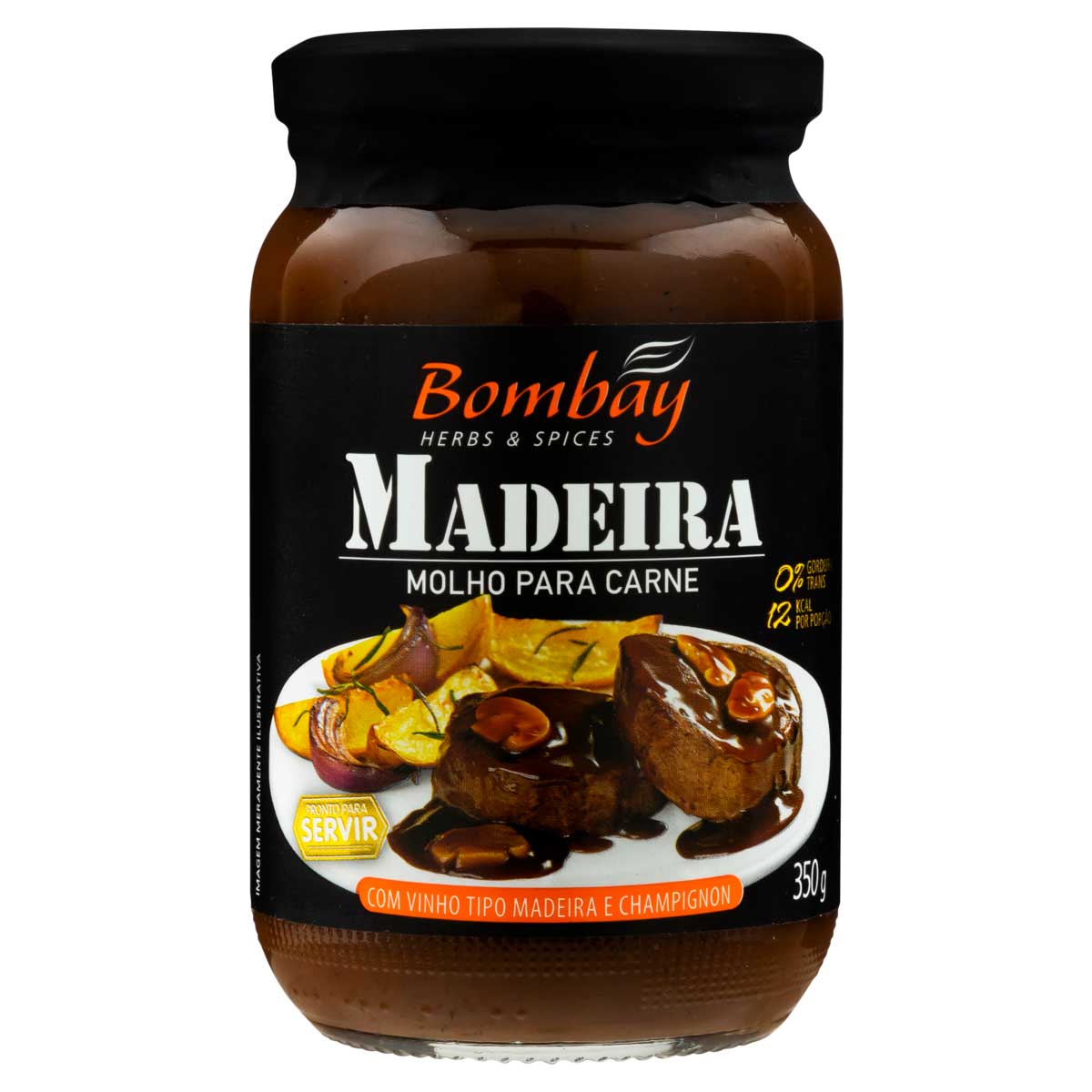 Molho Madeira para Carne Bombay Herbs & Spices 350g