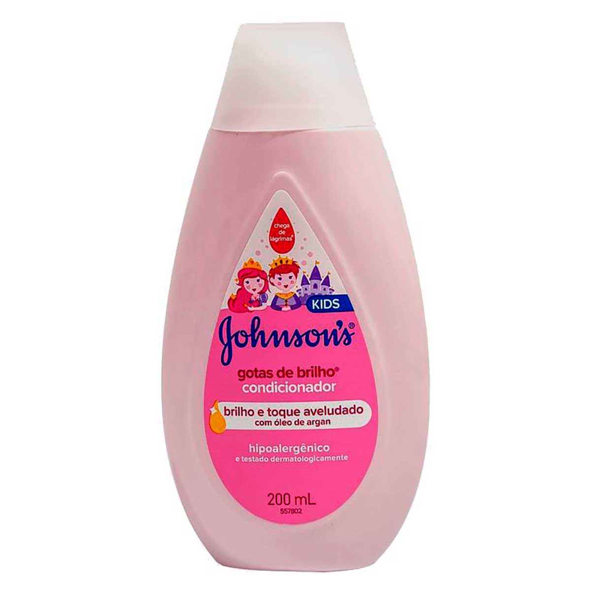 Condicionador Infantil Johnson's Baby Gotas de Brilho 200ml