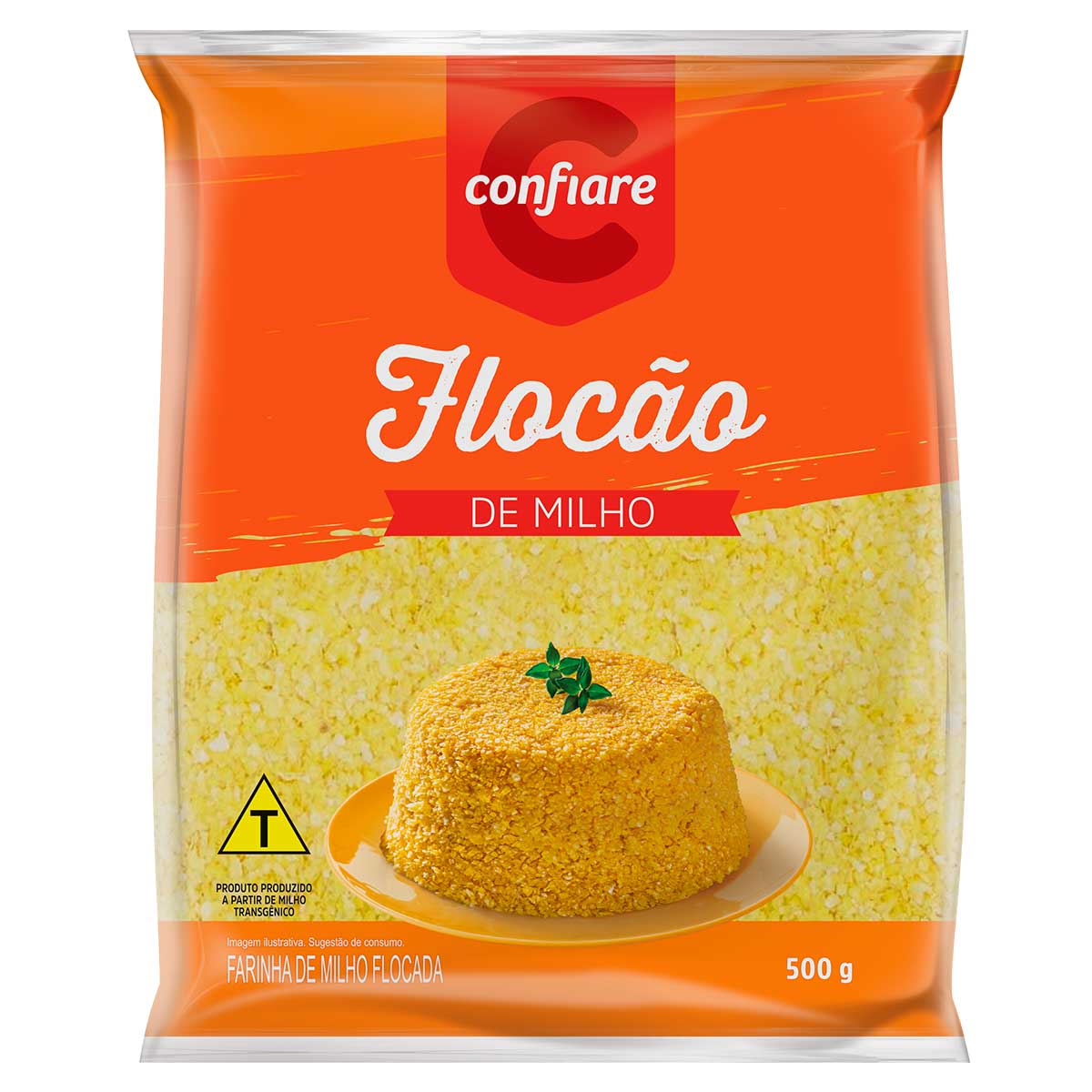 Flocão de Milho Confiare 500g