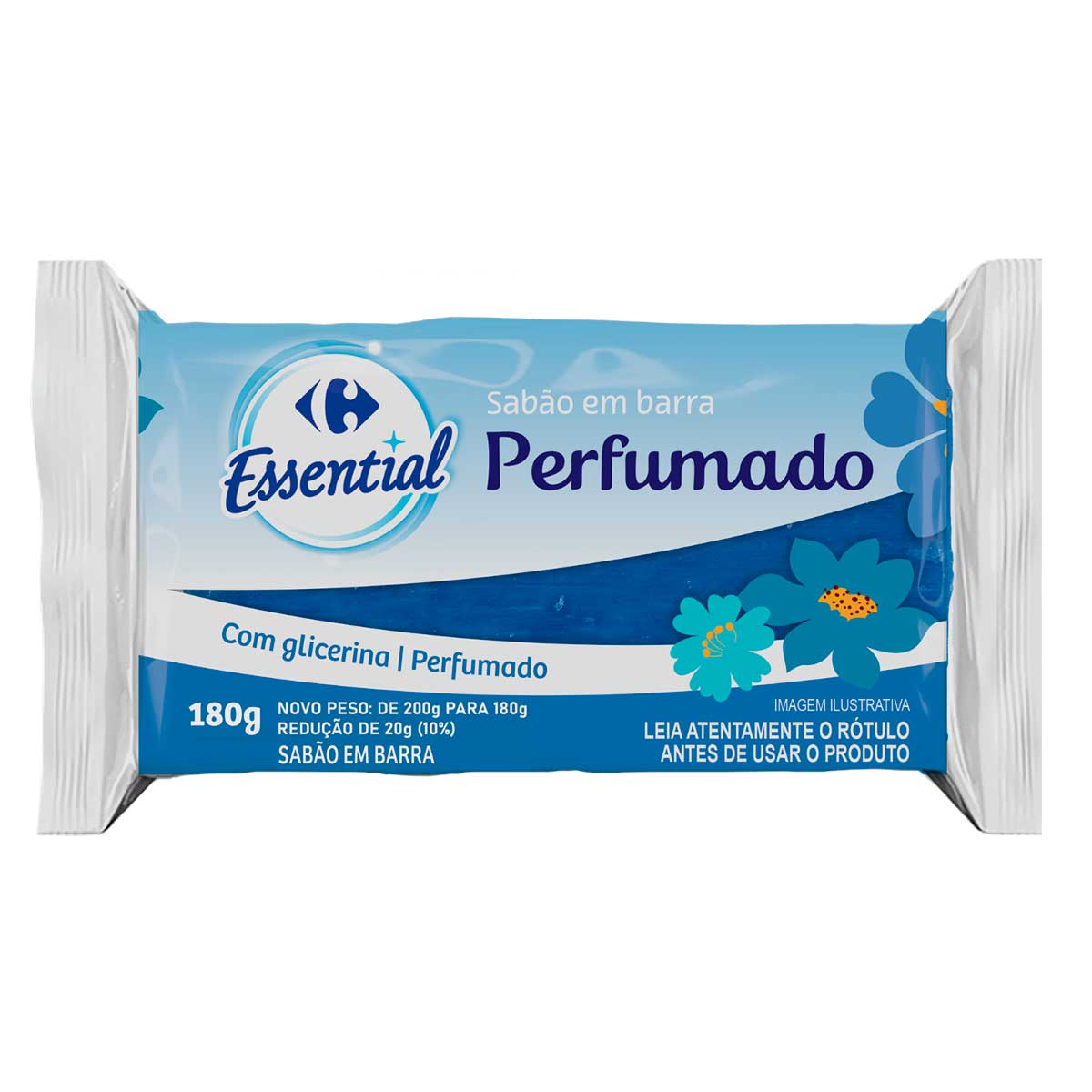 Sabão em Barra Carrefour Essential Perfumado 180g