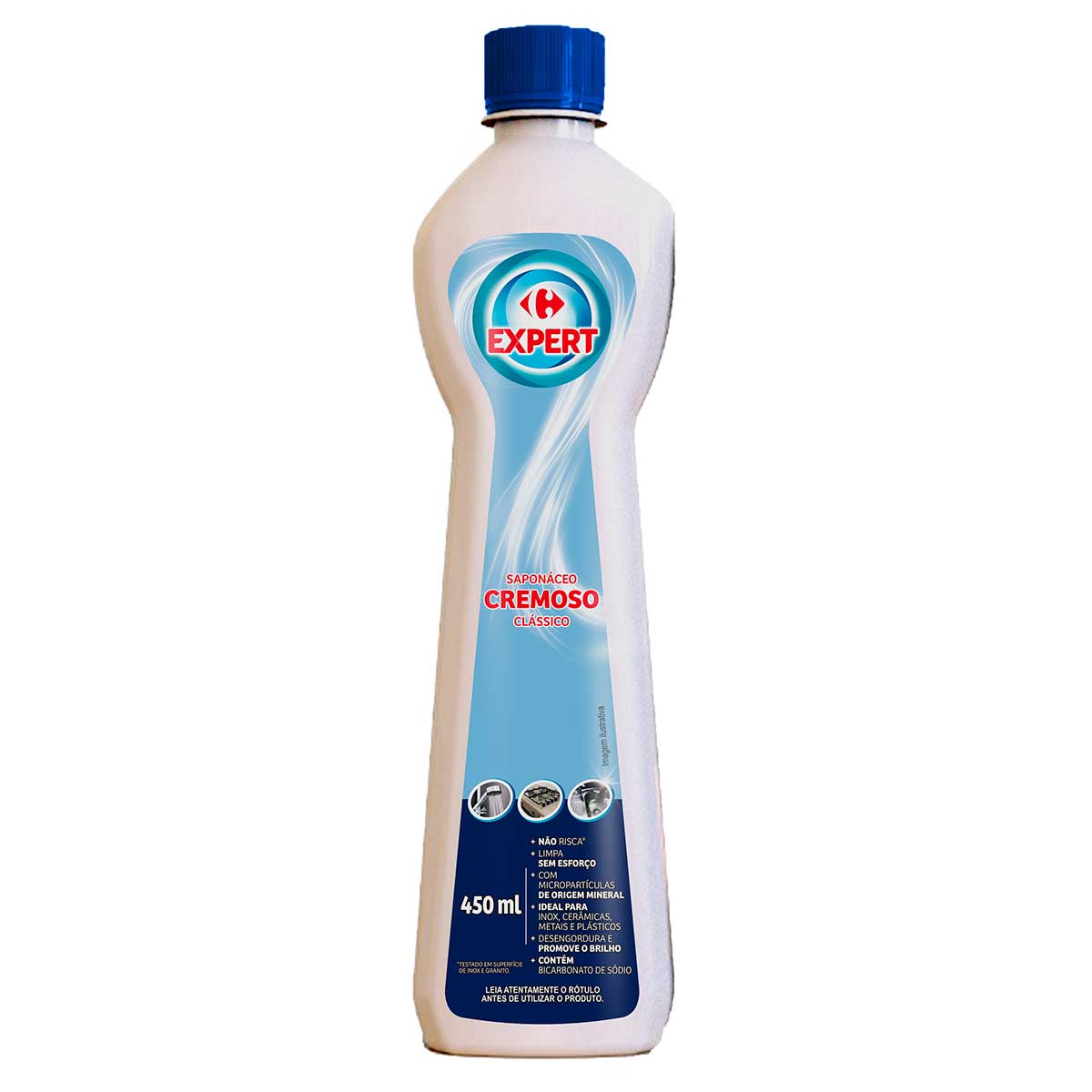 Saponáceo Cremoso Carrefour Expert Classic 450ml