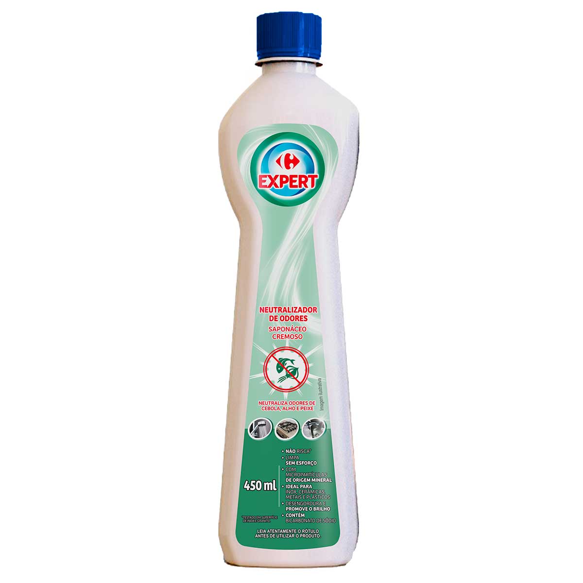 Saponáceo Cremoso Carrefour Expert Neutraliza Odor 450ml