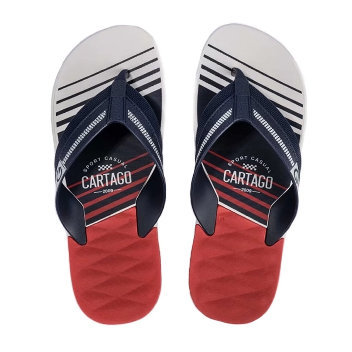 Chinelo Masculino Cartago Dallas 12158 Azul Marinho