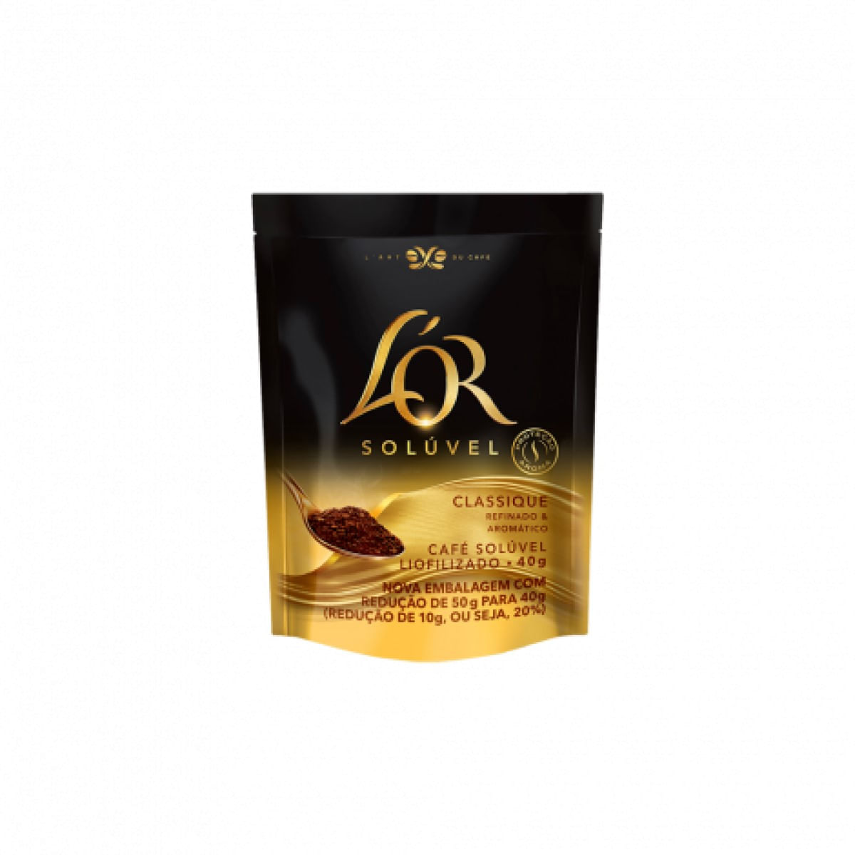 Café Solúvel L'OR Classique 40g