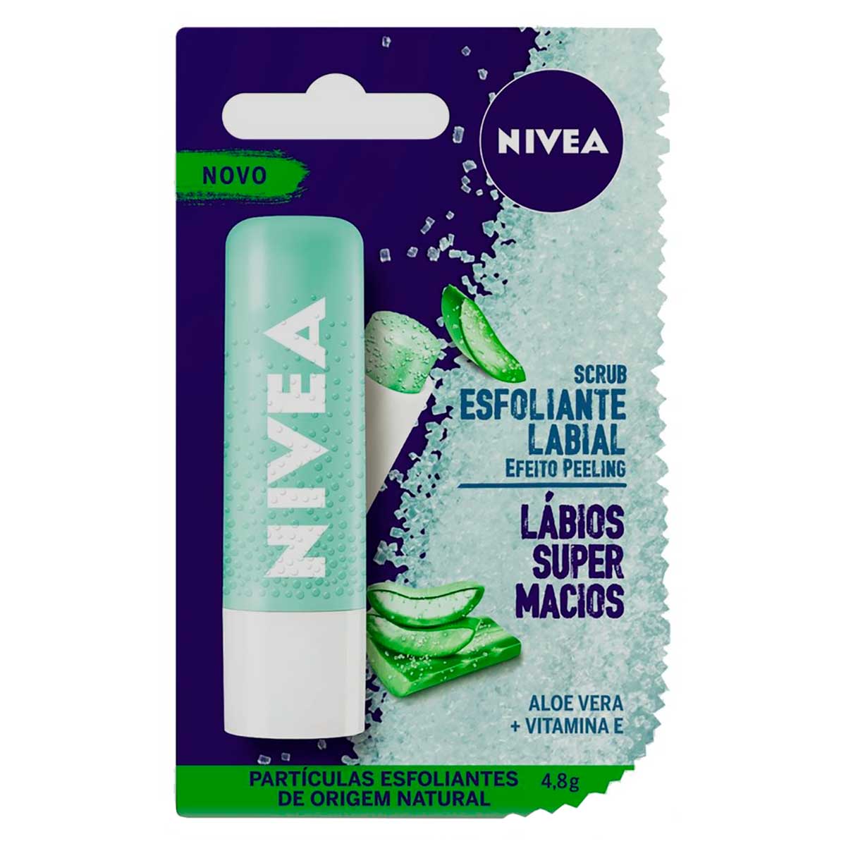 Esfoliante Labial Scrub AloeVera Nivea 4,8 g