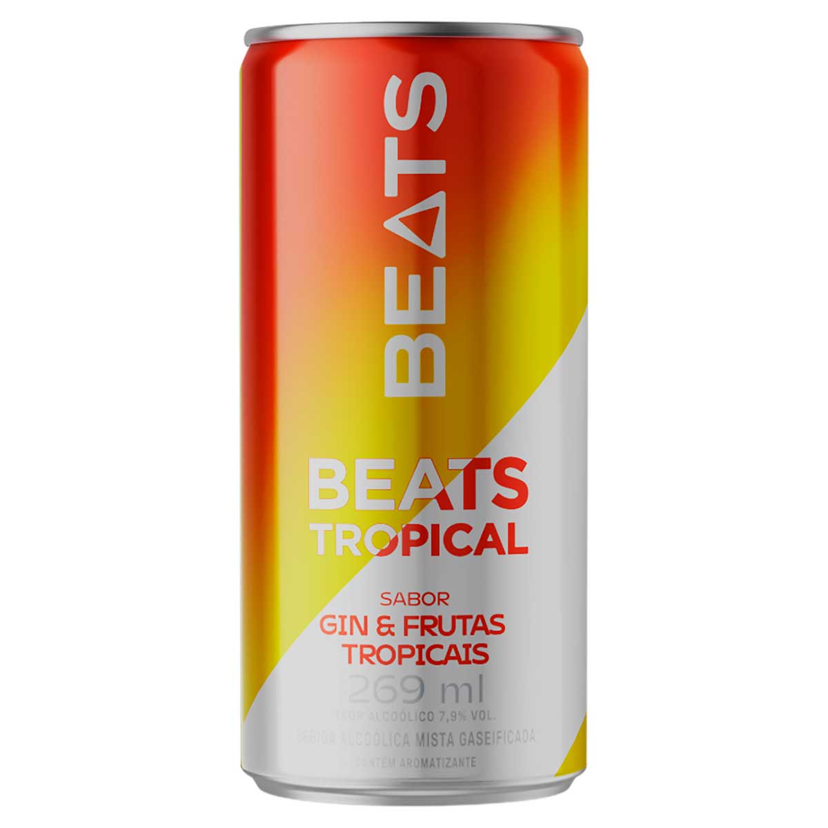 Bebida Mista Alcoólica Beats Tropical Lata 269ml
