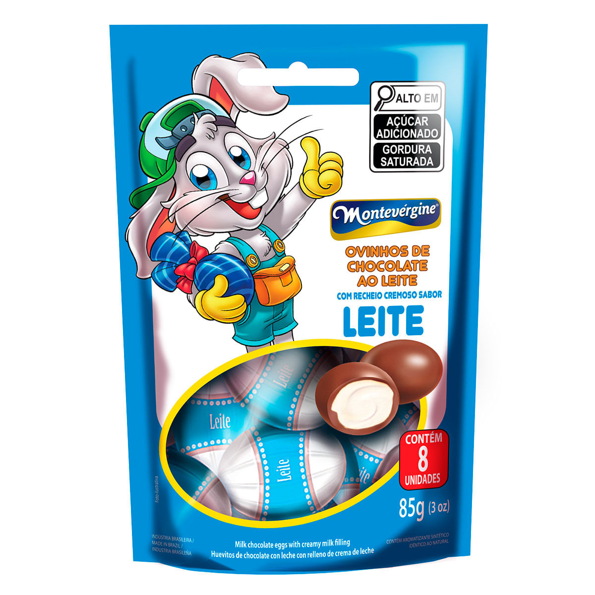 Mini Ovos de Chocolate ao Leite Montevergine 85 g