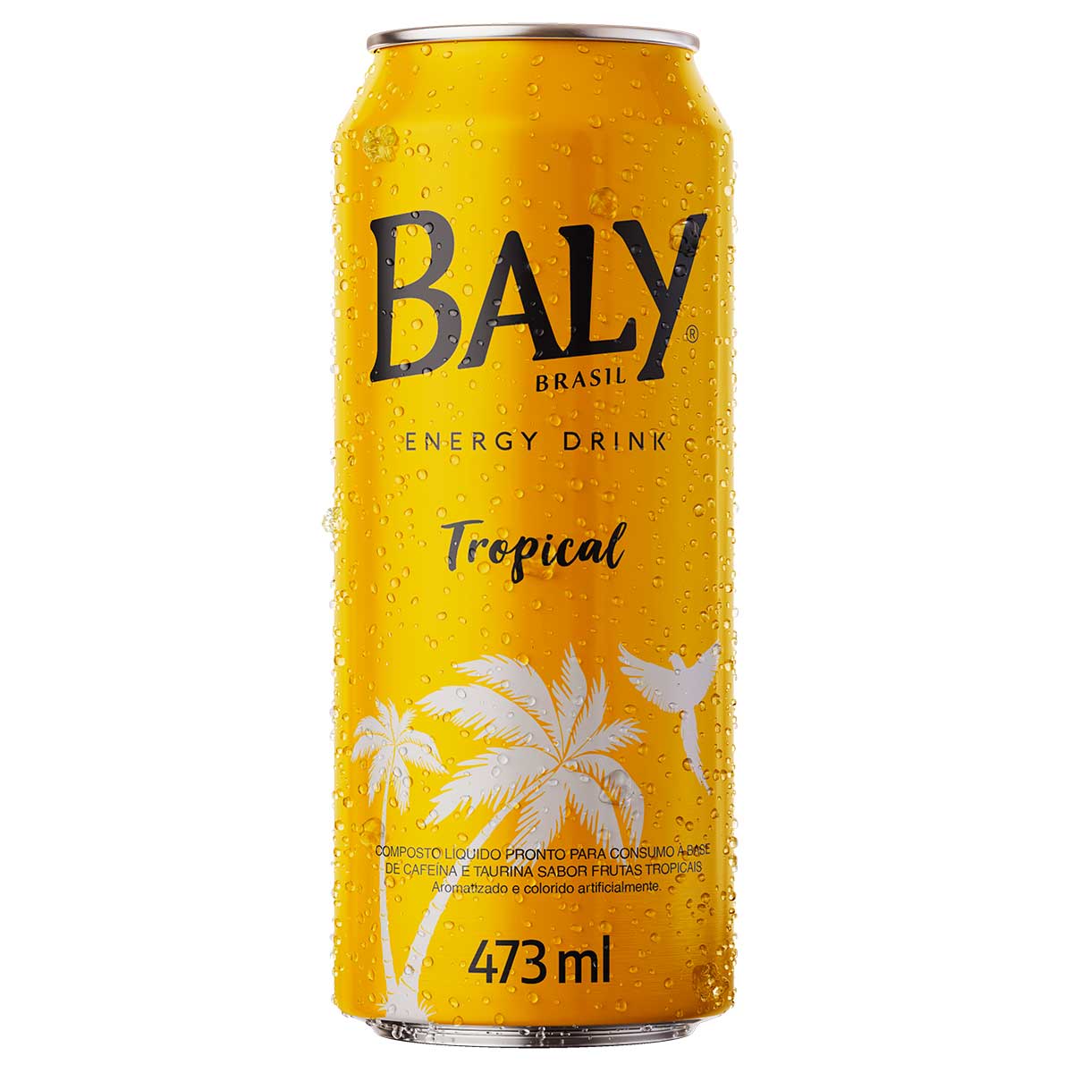 Energético Baly Frutas Tropicais com 473 ml