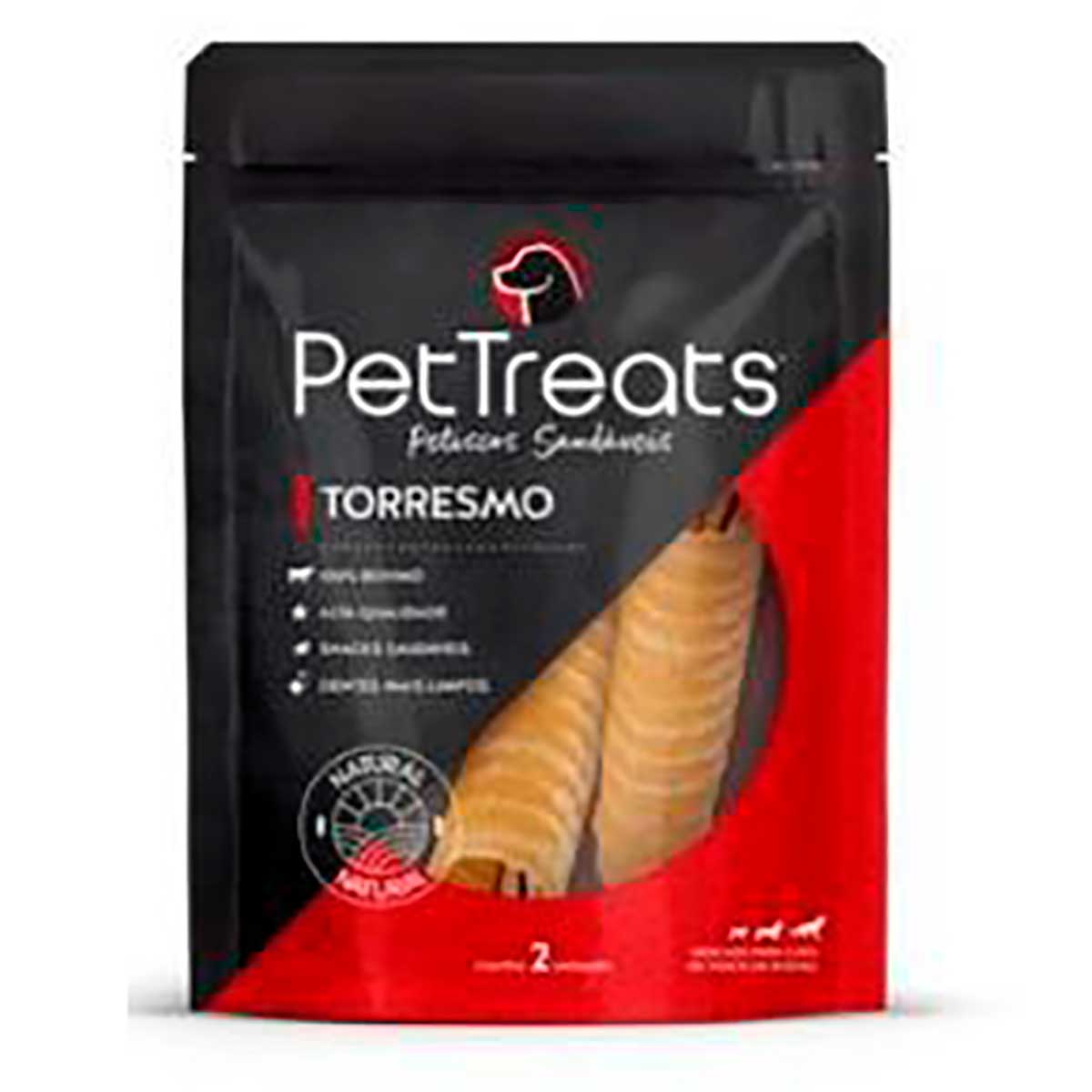 Petisco Cães Torresmo Mordedor Saudável Natural Pettreats