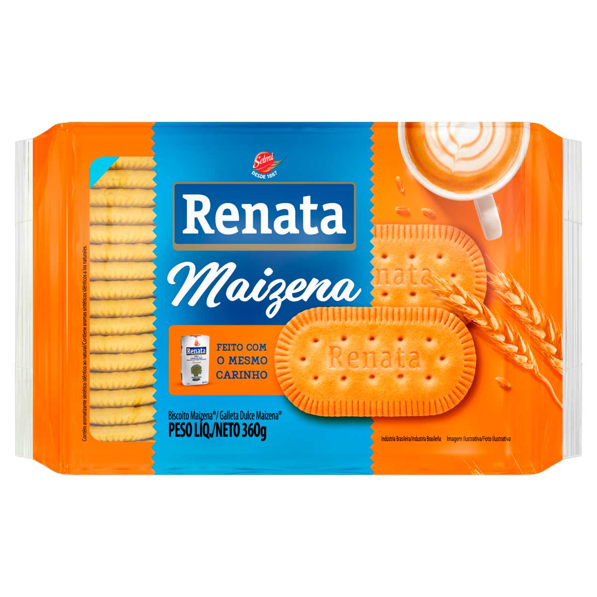 Biscoito Maizena Renata 360g