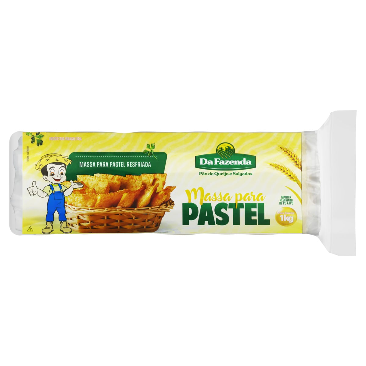 Massa para Pastel Rolo Da Fazenda 1Kg