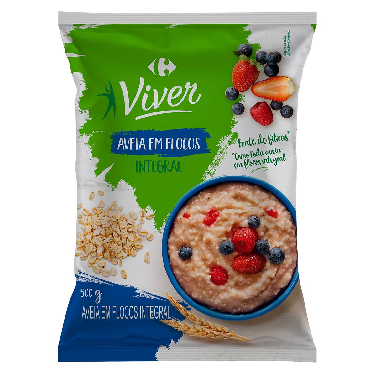 Aveia em Flocos Tradicional Viver 500g