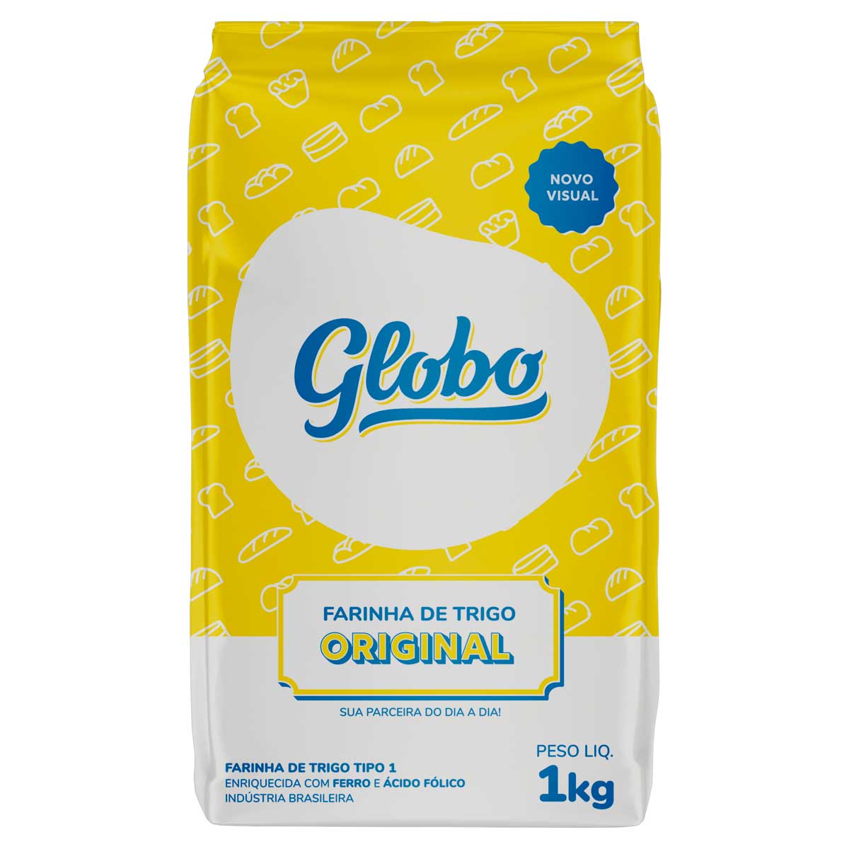 Farinha de Trigo Tipo 1 Globo 1Kg