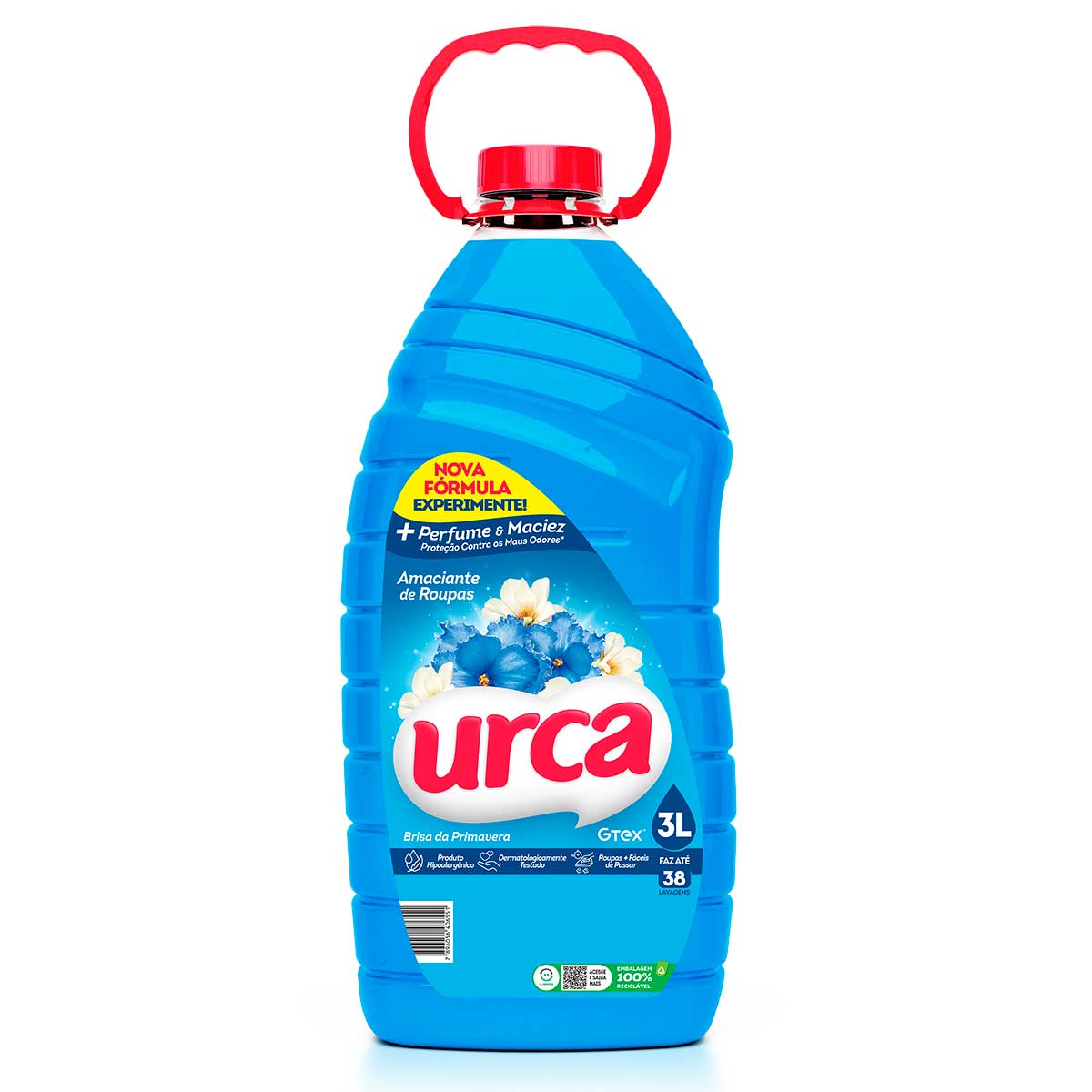 Amaciante De Roupa Urca Brisa Azul 3l
