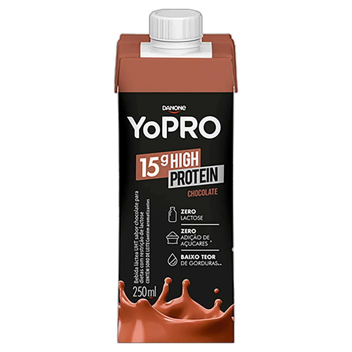 Bebida Láctea com 15g de Proteína YoPRO Chocolate 250ml