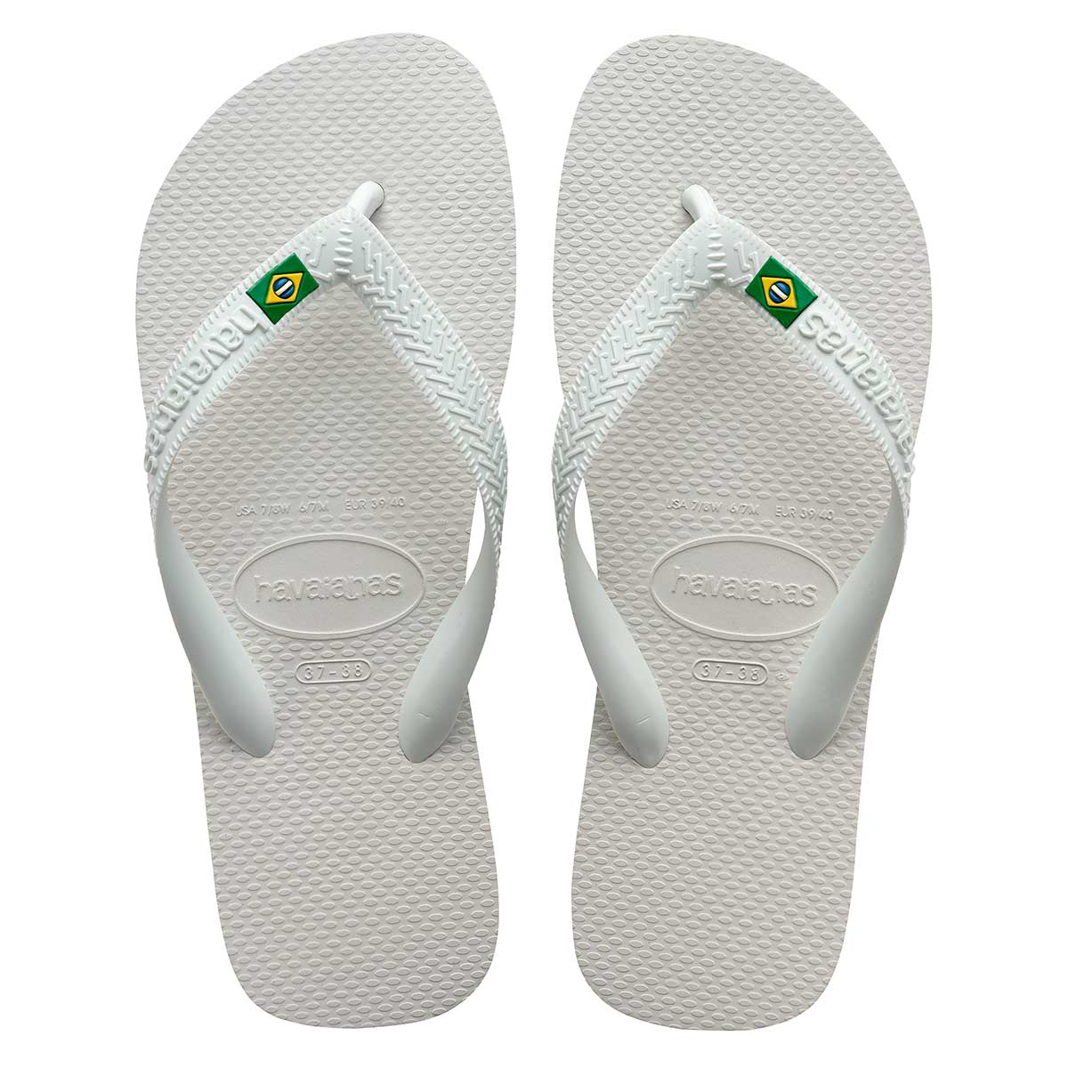 Chinelo Havaianas Brasil Branco 37/38