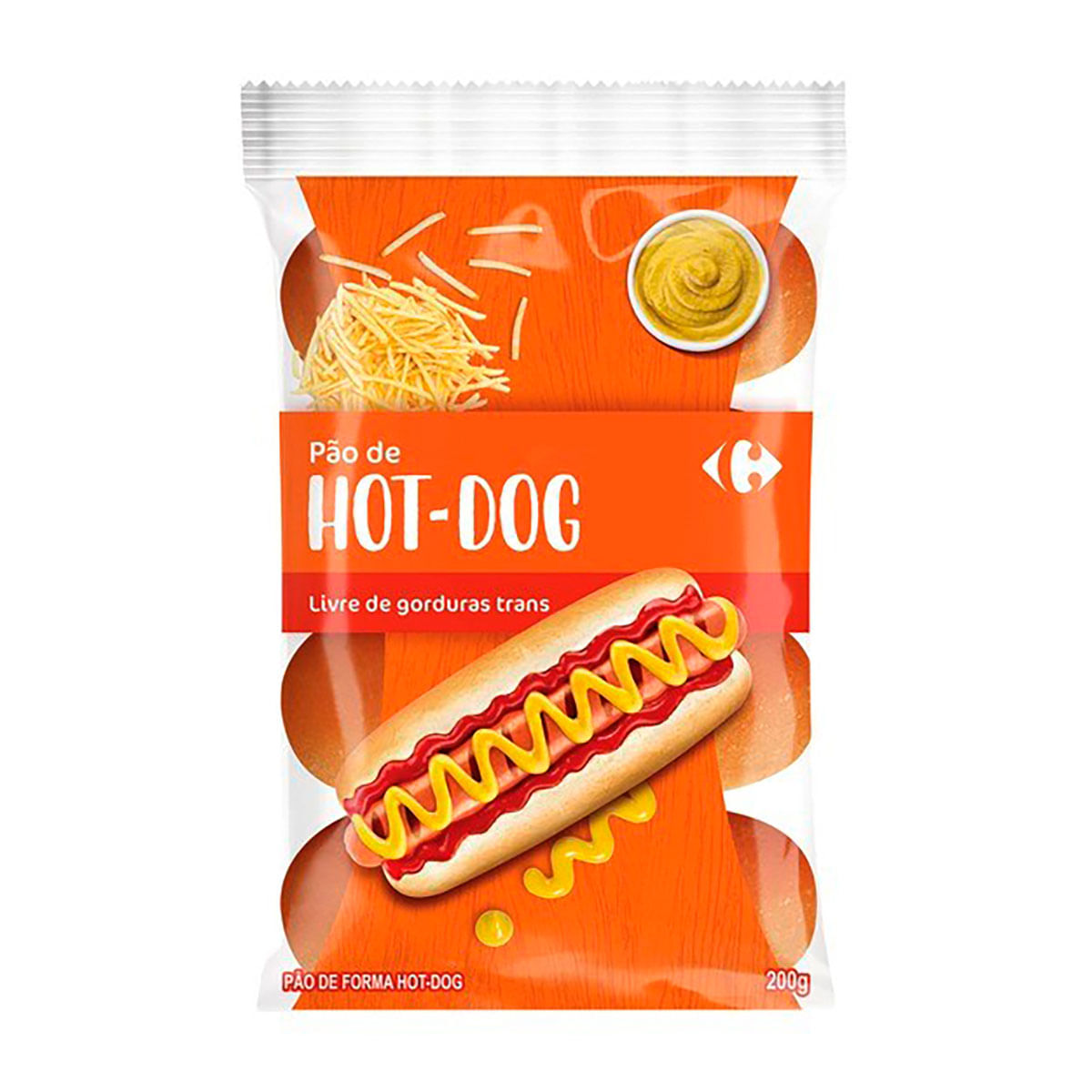 Pão para Hot Dog