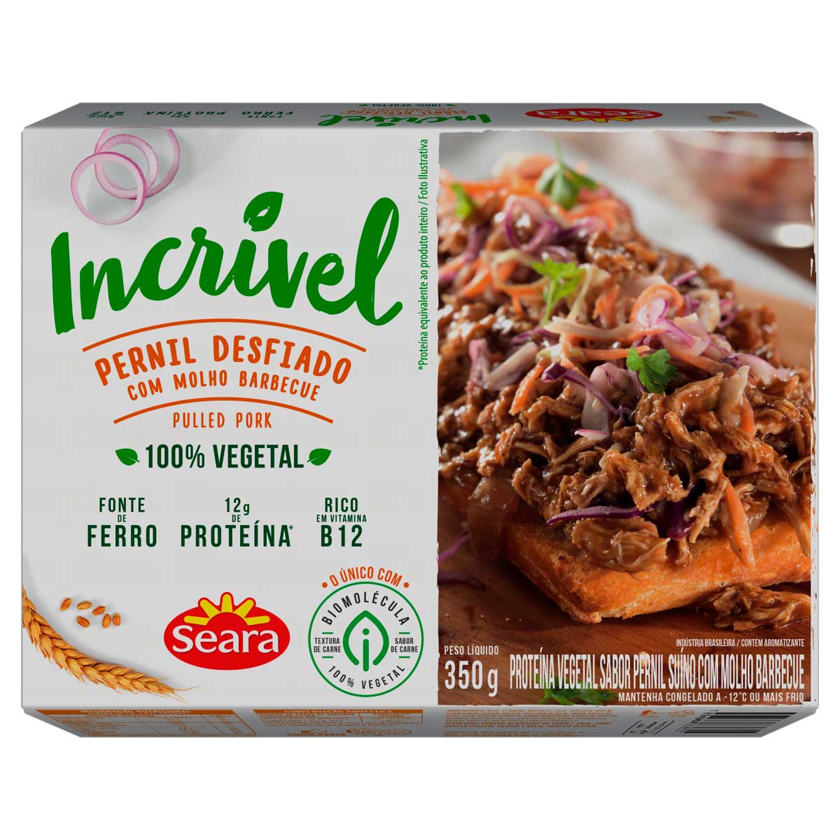 Pernil Desfiado Incrível 100% Vegetal 350g