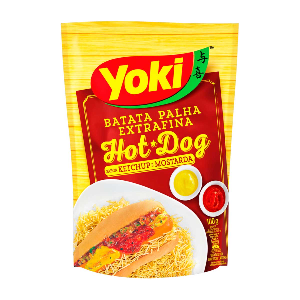 Batata Palha Yoki Extra Fina Hot Dog 100 g