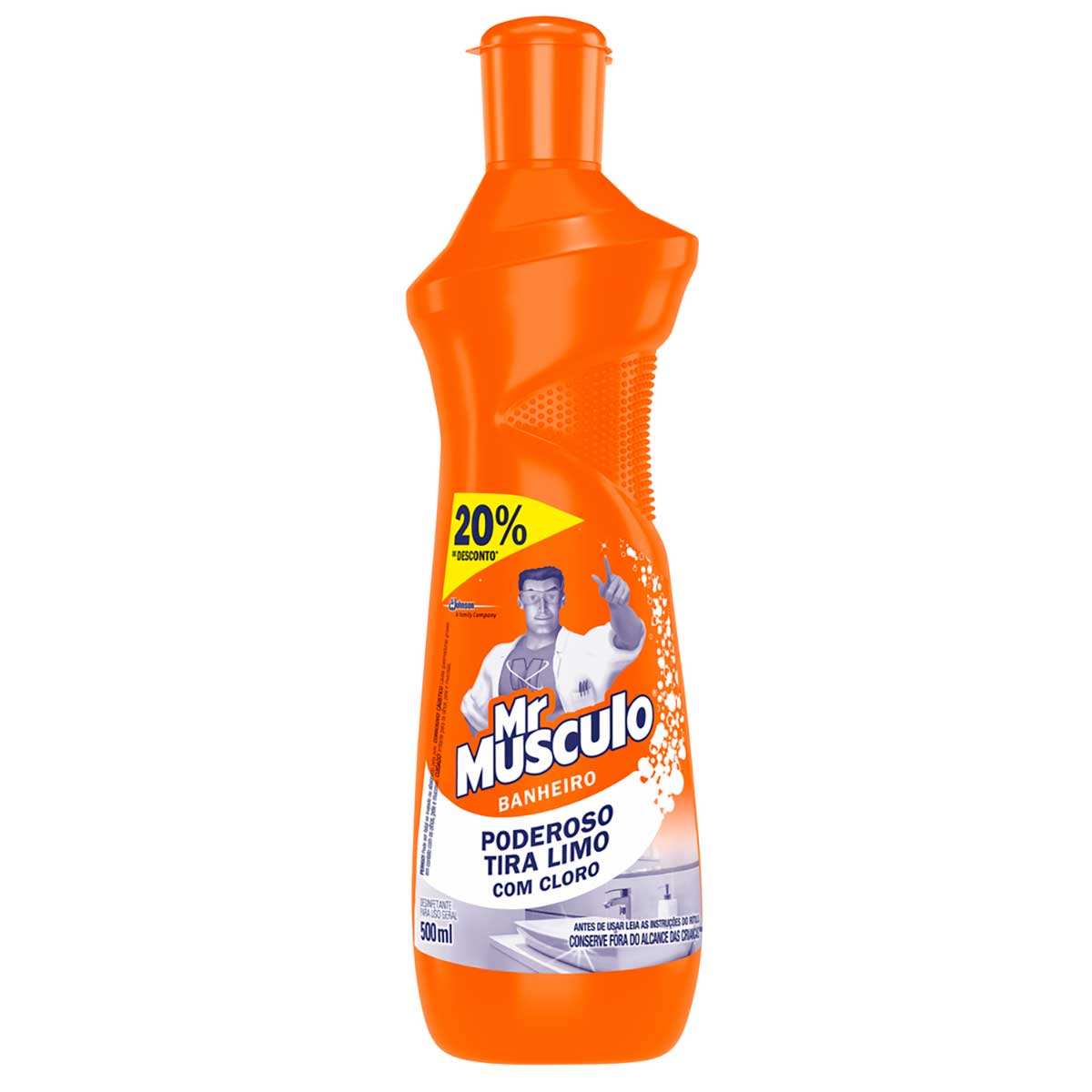 Desinfetante Banheiro Tira Limo Mr Músculo Squeeze 500 ml