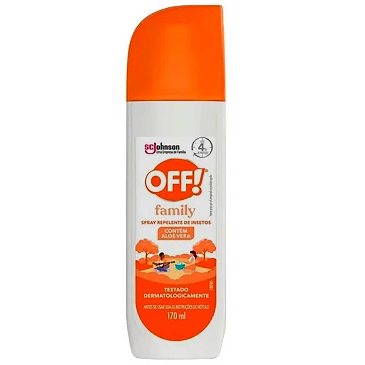 Repelente OFF Family Spray 170ml