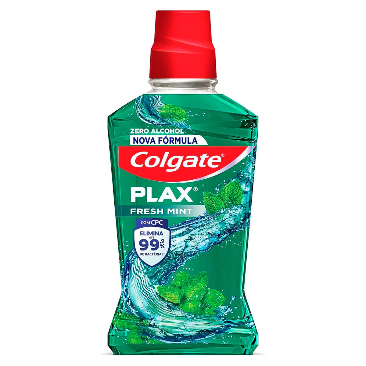 Enxaguante Bucal sem Álcool Colgate Plax Fresh Mint 750ml