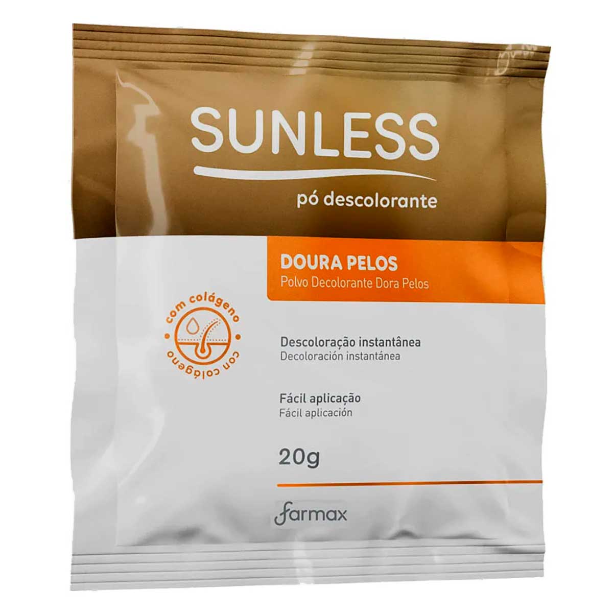 Pó Descolorante Sunless Doura Pelos 20g