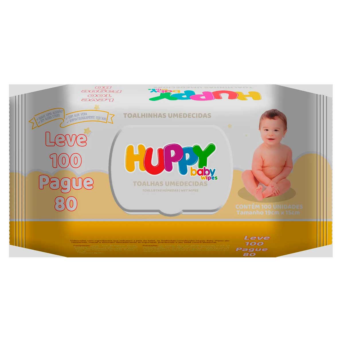 Toalhas Umedecidas Huppy Baby Leve 100 Pague 80 Huppy Baby