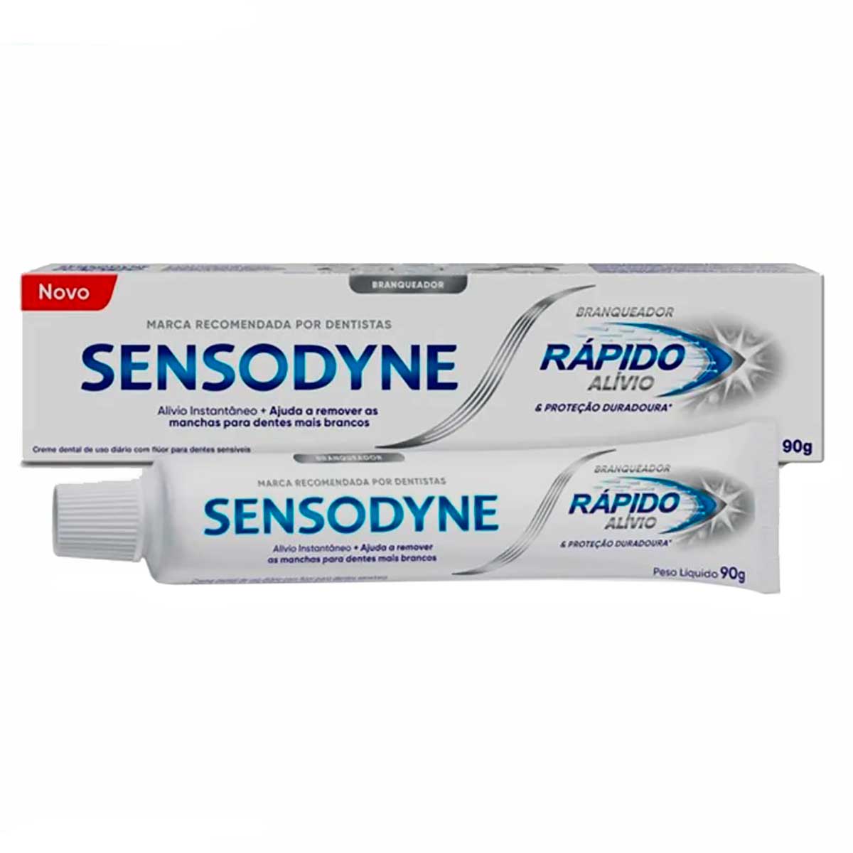 Sensodyne Creme Dental Rapido Alivio Whitening 90g