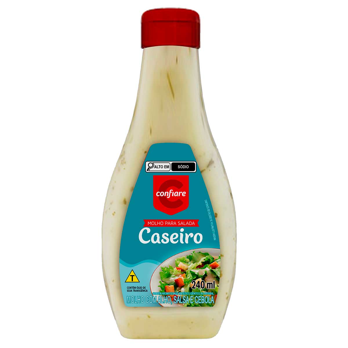 Molho Caseiro para Salada Confiare 240ml