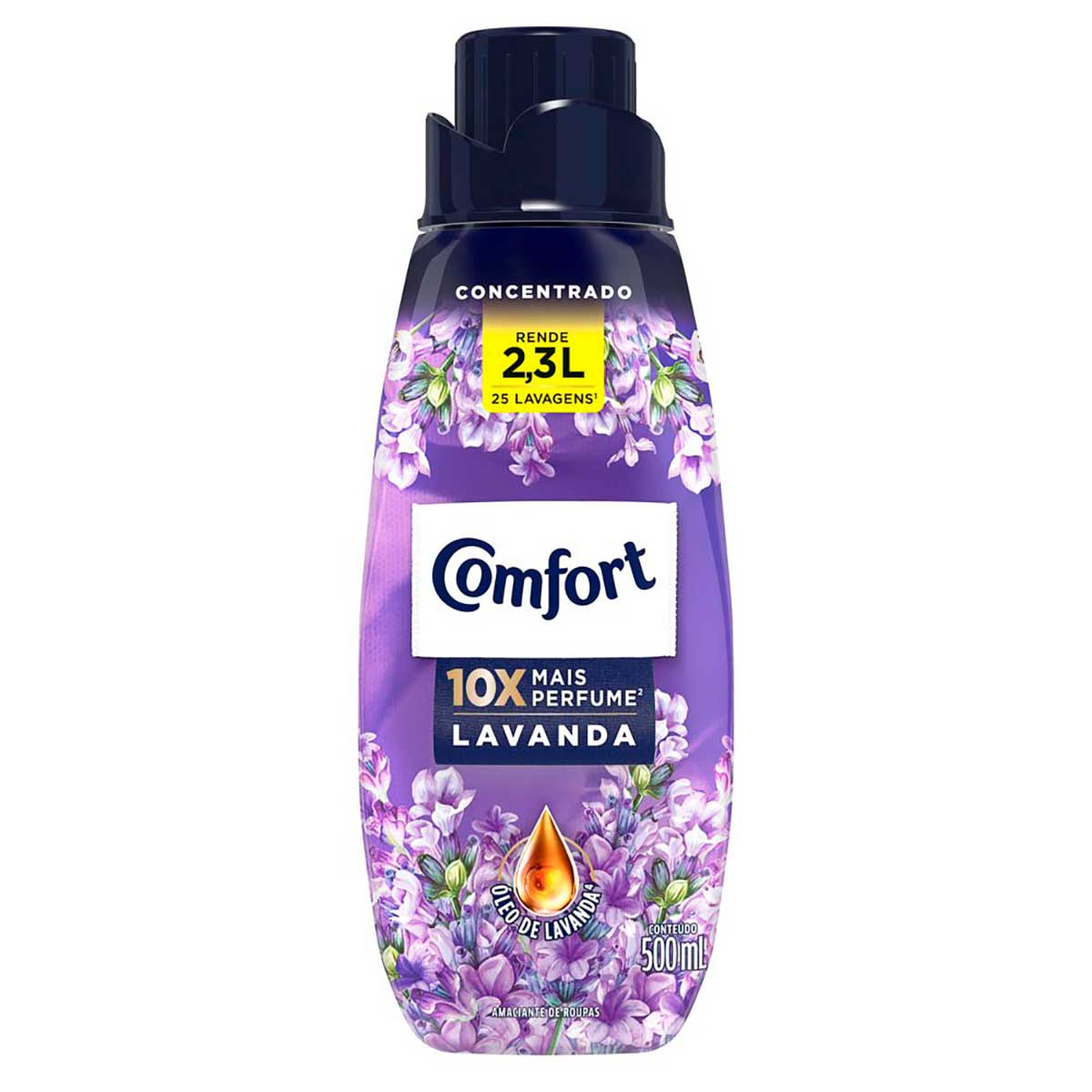 Amaciante de Roupa Concentrado Lavanda Comfort 500ml