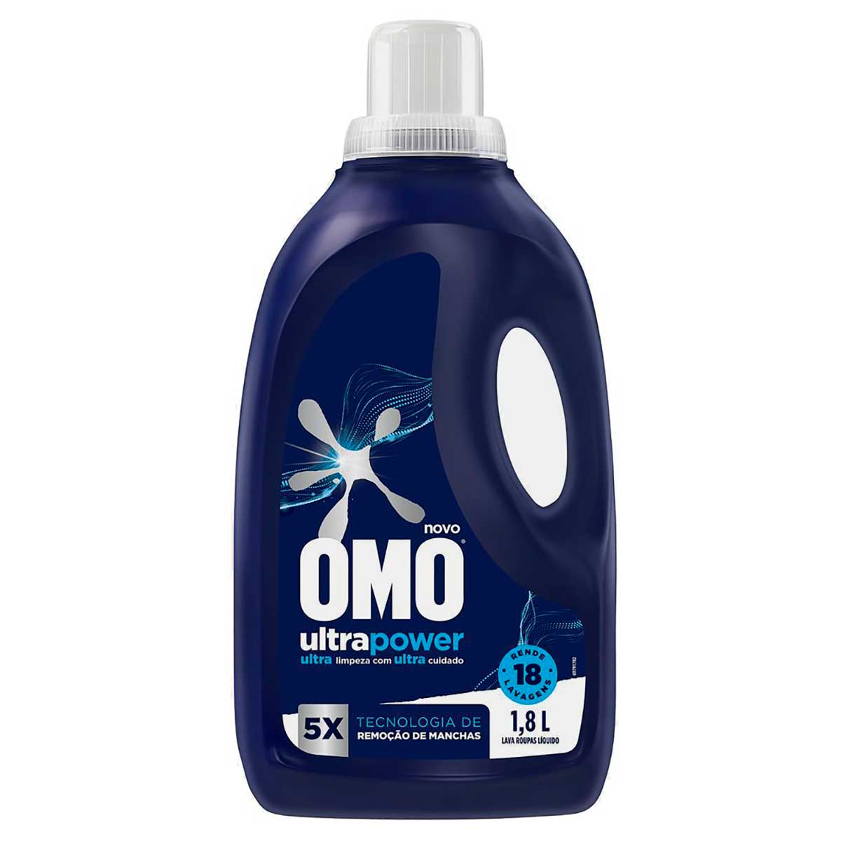 Sabão Líquido Omo Ultra Power 1,8L