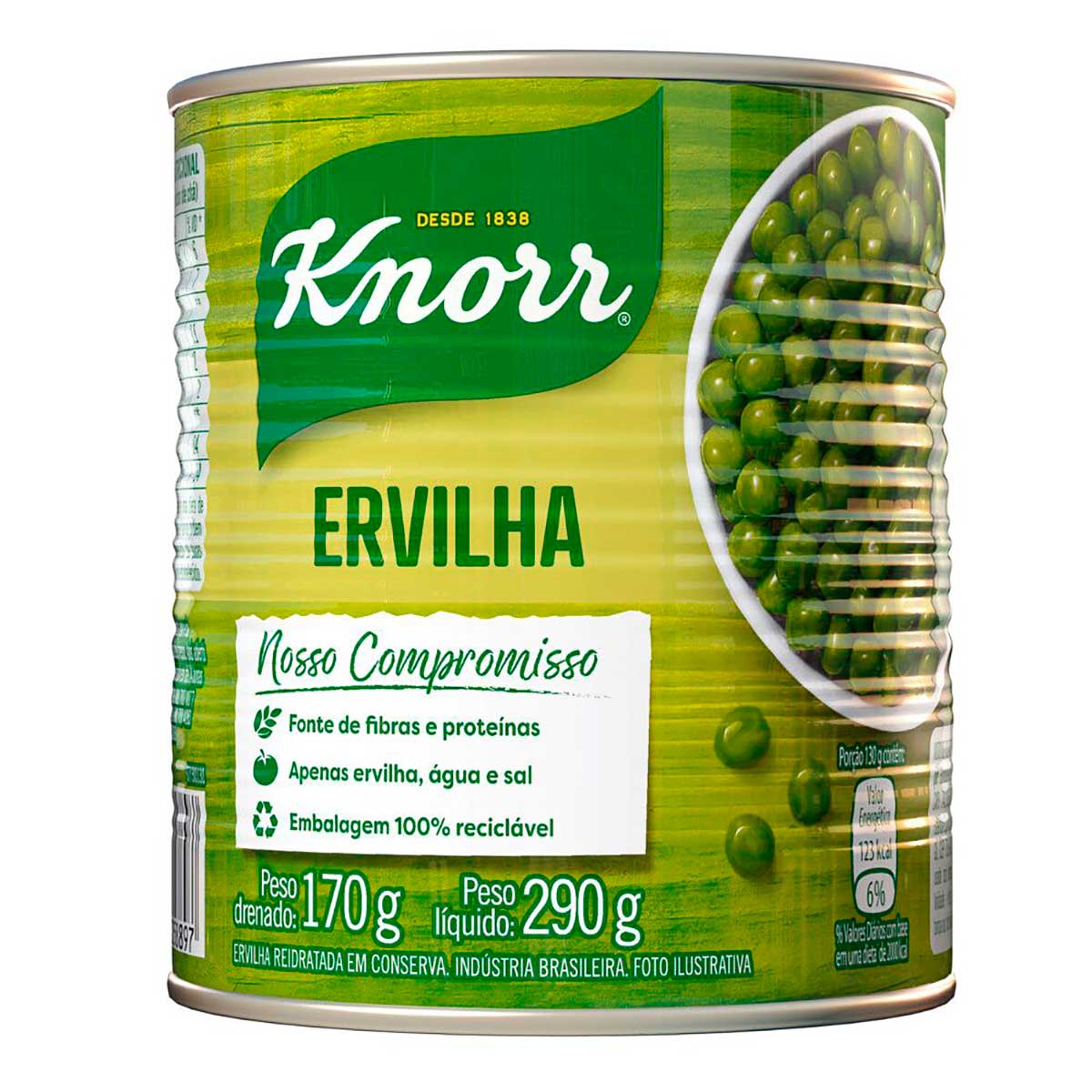 Conserva Knorr Ervilha 170g