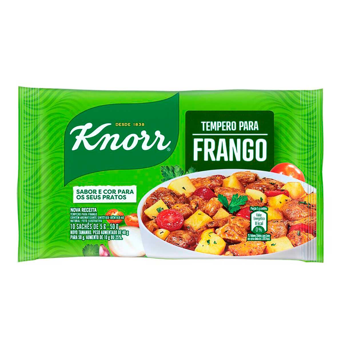 Tempero em Pó para Frango Knorr 50g 10 Unidades