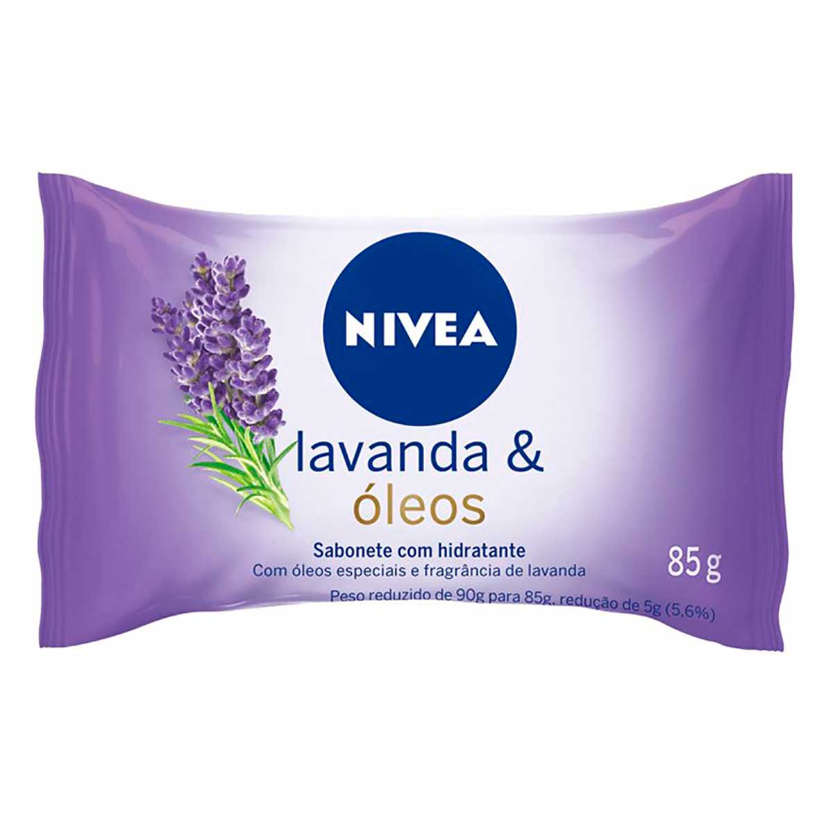 Sabonete em Barra Lavanda & Óleos NIVEA 85g